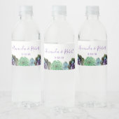 Wasserfarben-Saccharose Wasserflaschenetikett (Flaschen)