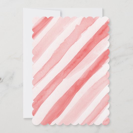 Wasserfarben-Sammlung Einladung (Rückseite)