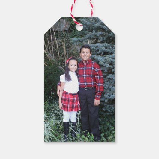 Wasserfarben-Sammlung Geschenkanhänger (Rückseite)