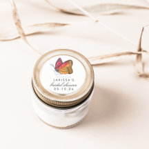 Wasserfarben-Schmetterling-Rotes Brautparty