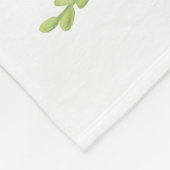 Wasserfarben-Schmetterlinge im Flug Fleecedecke (Ecke)