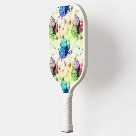 Wasserfarben-Schmetterlinge Pickleball-Racket Pickleball Schläger (Links)