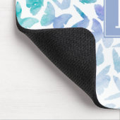 Wasserfarben-Schmetterlingsmuster Mousepad (Ecke)