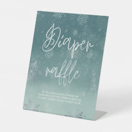 Wasserfarben Schneeflocken Kinderdusche Windeln Wi Sockelschild