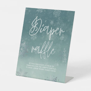 Wasserfarben Schneeflocken Kinderdusche Windeln Wi Sockelschild