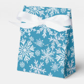Wasserfarben-Schneeflocken-Muster Geschenkschachtel (Vorderseite)