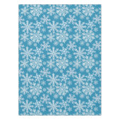 Wasserfarben-Schneeflocken-Muster Tischdecke (Vorderseite)