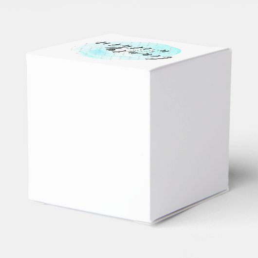 Wasserfarben-Schönheitsangebot Geschenkschachtel (Rückseite)