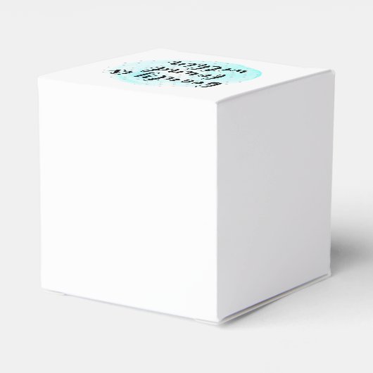 Wasserfarben-Schönheitsangebot Geschenkschachtel (Rückseite)