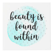 Wasserfarben-Schönheitsangebot Würfel (Vorderseite)