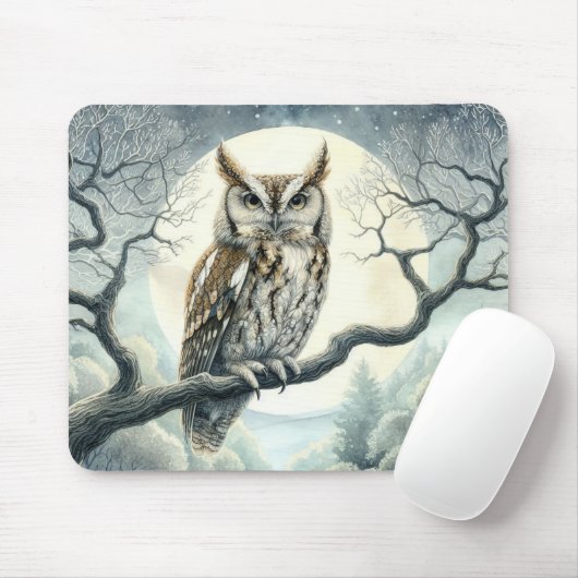 Wasserfarben-Schrei Mousepad (Mit Mouse)