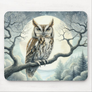Wasserfarben-Schrei Mousepad