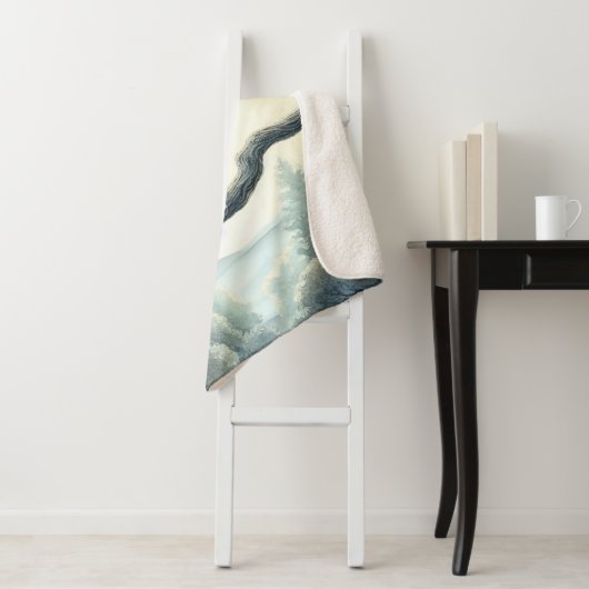 Wasserfarben-Schrei Sherpadecke (Beispiel)