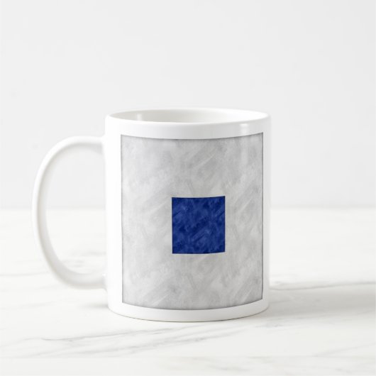 Wasserfarben-Seefahrtzeichen Kaffeetasse (Links)