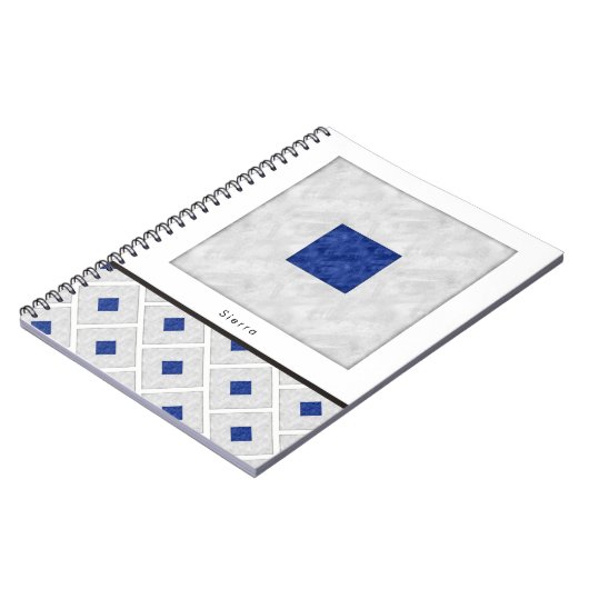 Wasserfarben-Seefahrtzeichen Notizblock (Linke Seite)