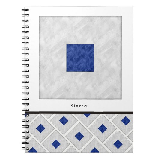 Wasserfarben-Seefahrtzeichen Notizblock (Vorderseite)