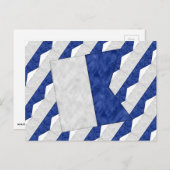 Wasserfarben-Seefahrtzeichen Postkarte (Vorne/Hinten)