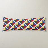 Wasserfarben-Seefahrtzeichen Seitenschläferkissen (Vorderseite)