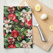 Wasserfarben skizziert detaillierte elegante Muste Geschirrtuch (Viertel Falte)