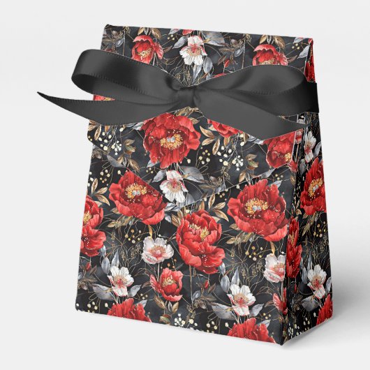 Wasserfarben skizziert detailliertes Muster reizvo Geschenkschachtel (Vorderseite)