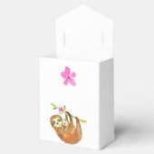 Wasserfarben-Sloth-Thema Babydusche Geschenkschachtel (Geöffnet)