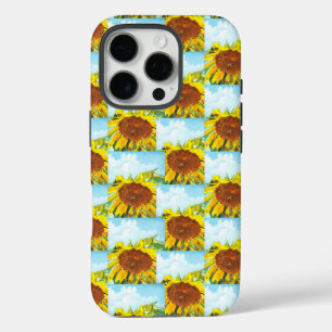 Wasserfarben Sommer Sonnenblumen iPhone 16 Pro Hülle