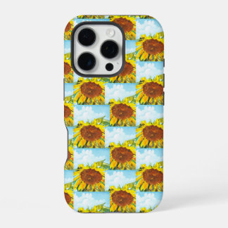 Wasserfarben Sommer Sonnenblumen iPhone 16 Pro Hülle