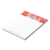 Wasserfarben Sommerpferde Notizblock (Rotiert)