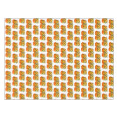 Wasserfarben Sonnenblumen Erntedank Pumpkins Fall Tischdecke (Vorderseite (Horizontal))