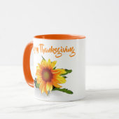 Wasserfarben-Sonnenblumen-Tasse Tasse (Vorderseite Links)