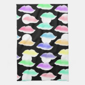 Wasserfarben-Splash! Geschirrtuch (Vertikal)