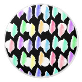 Wasserfarben-Splash! Keramikknauf (Vorderseite)