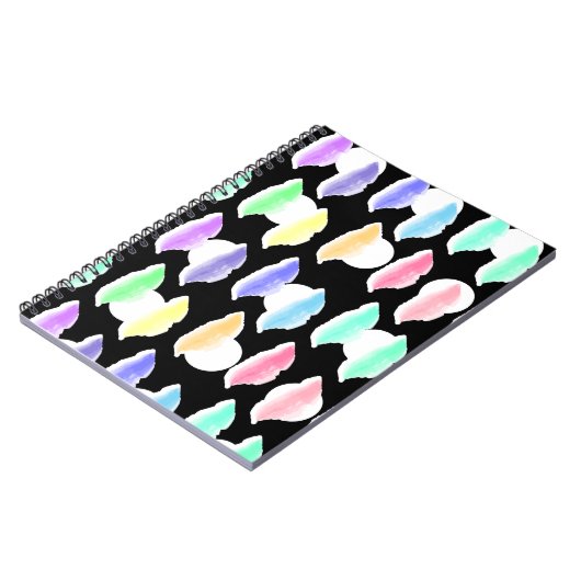 Wasserfarben-Splash! Notizblock (Linke Seite)