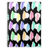 Wasserfarben-Splash! Notizblock (Vorderseite)