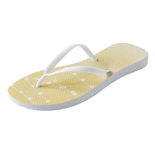 Wasserfarben-String-Lichter Flip Flops Badesandalen (Schrägansicht)