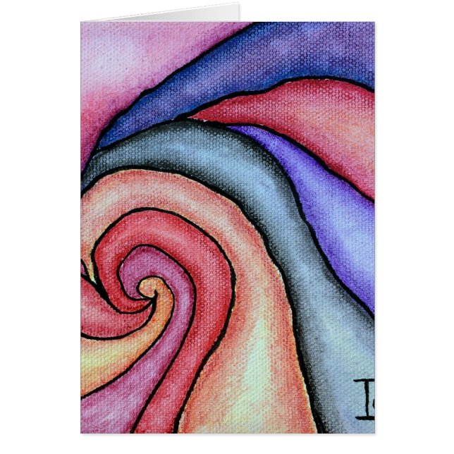 Wasserfarben-Swirl (Vorne)