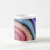 Wasserfarben-Swirl Kaffeetasse (Mittel)