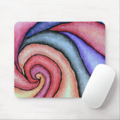 Wasserfarben-Swirl Mousepad (Mit Mouse)