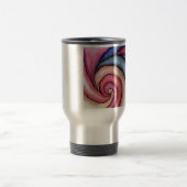 Wasserfarben-Swirl Reisebecher (Mittel)