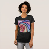 Wasserfarben-Swirl T-Shirt (Vorne ganz)