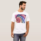 Wasserfarben-Swirl T-Shirt (Vorne ganz)
