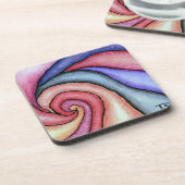 Wasserfarben-Swirl Untersetzer (Linke Seite)