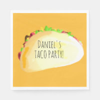 Wasserfarben-Taco-Party-Geburtstag