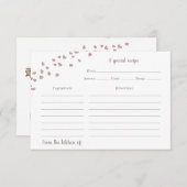 Wasserfarben-Tandemkarte Dankeskarte (Vorne/Hinten)