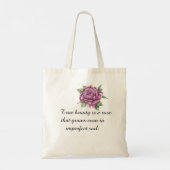Wasserfarben-Tasche Tragetasche (Rückseite)