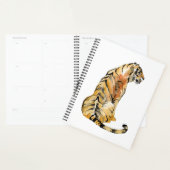 Wasserfarben Tiger Sitzen Planer (Anzeige)