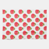 Wasserfarben-Tomatenmuster Geschirrtuch (Horizontal)