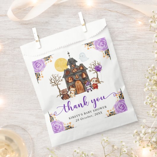 Wasserfarben-Trick oder Treat Halloween-Kinderdusc Geschenktütchen (Ausgeschnitten)