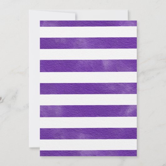 Wasserfarben-Trick oder TreatHalloween 1. Geburtst Einladung (Rückseite)