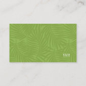 Wasserfarben, tropische Gewässer, gut V3, grün ID5 Begleitkarte (Rückseite)